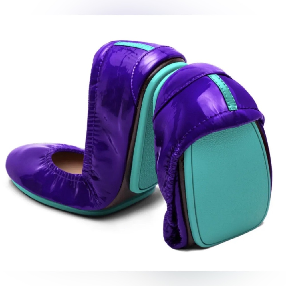 Tieks Purple Diamond Limited Edition New in Box, size 7